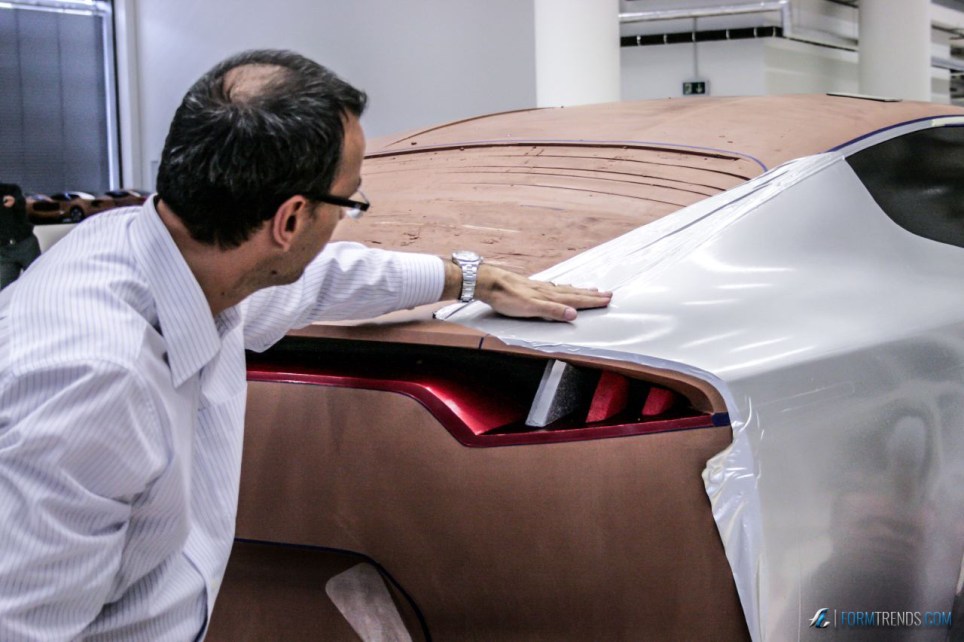 Kia Stinger clay model development