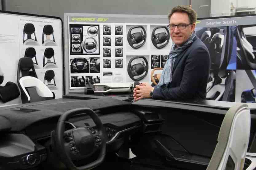 Amko Leenarts inside Ford's basement studio (2016)