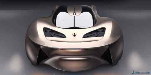 Maserati Hommage concept rendering by Francesco Gastaldi