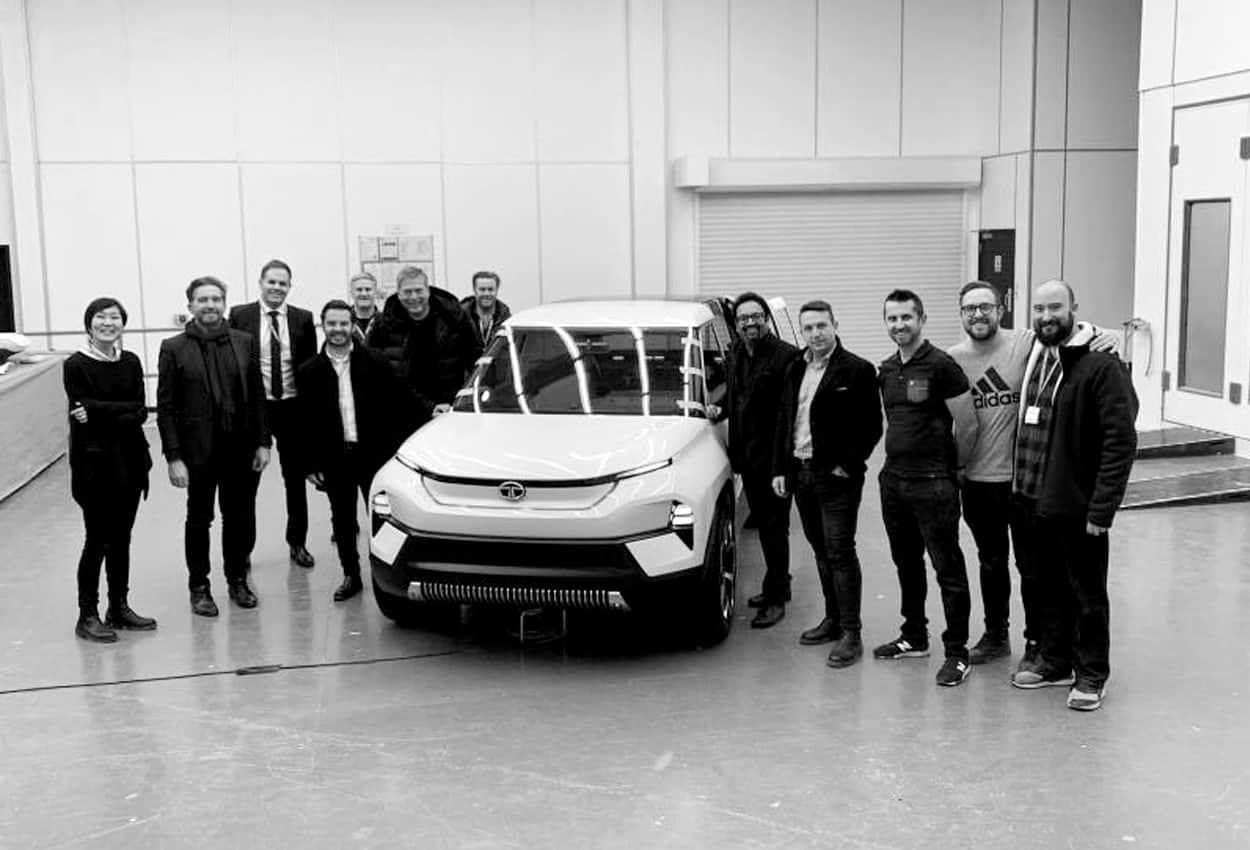 The Tata Sierra concept design team